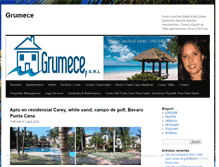 Tablet Screenshot of grumece.com